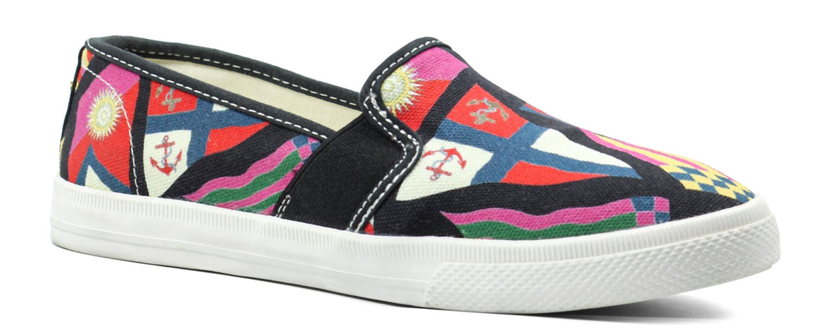 RALPH LAUREN Jinny Faux-Leather Trainer — view 2