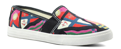 RALPH LAUREN Jinny Faux-Leather Trainer — view 2