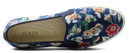 RALPH LAUREN Jinny Faux-Leather Trainer — view 4