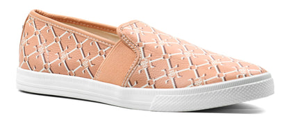 RALPH LAUREN Jinny Faux-Leather Trainer — view 2