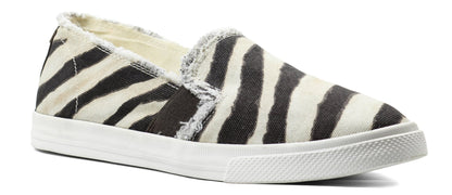 RALPH LAUREN Jinny Fray Faux-Leather Trainer — view 2