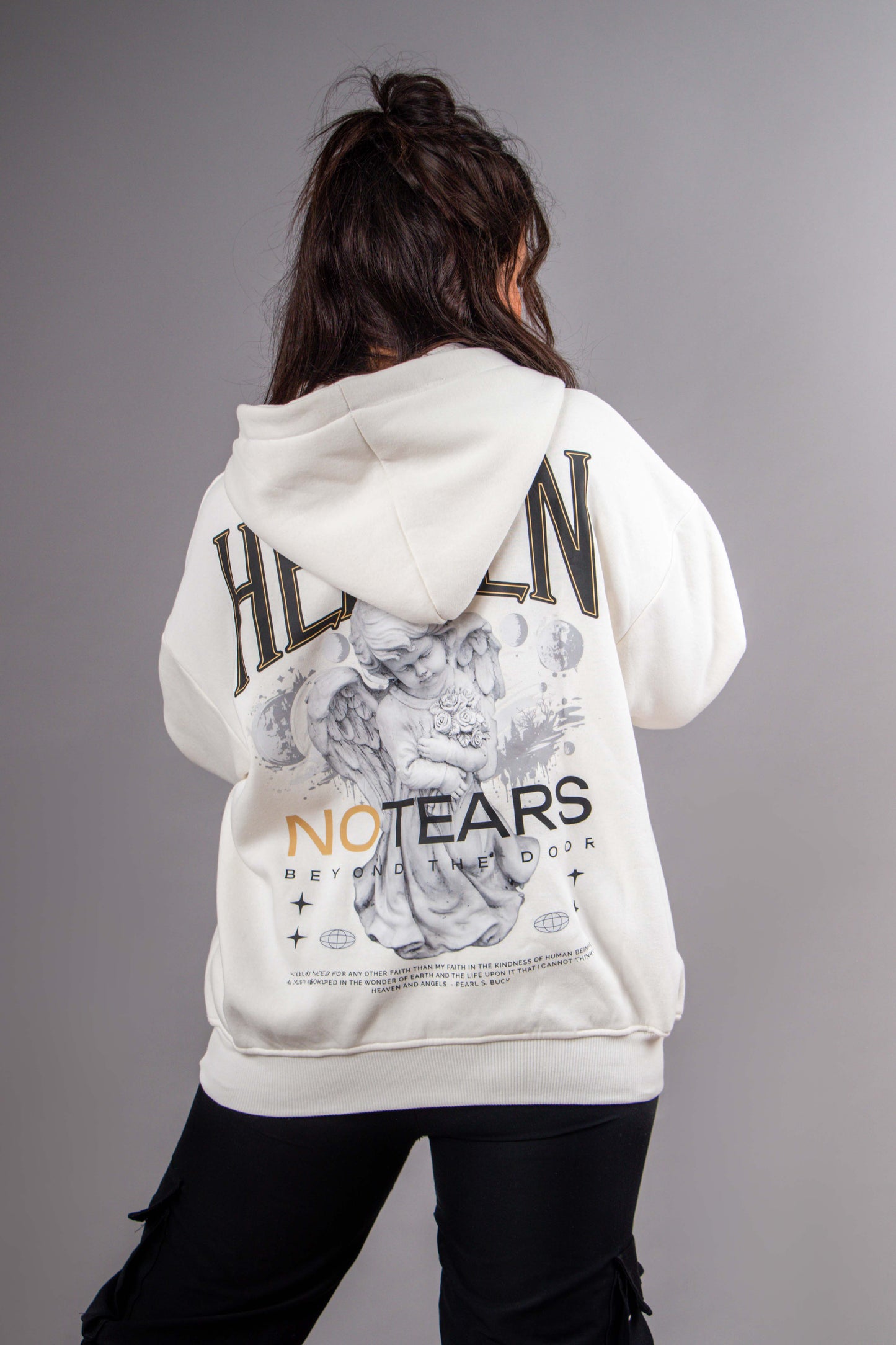 No Tears Oversized Hoodie