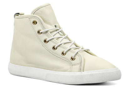 RALPH LAUREN Jinger Cream Leather High Top — view 2