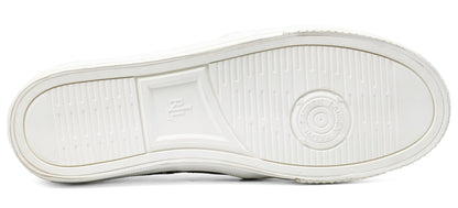RALPH LAUREN Jinny Faux-Leather Trainer — view 4
