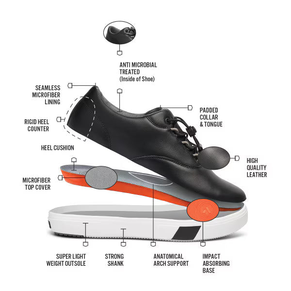 ANODYNE Women's Casual Sneaker — view 6