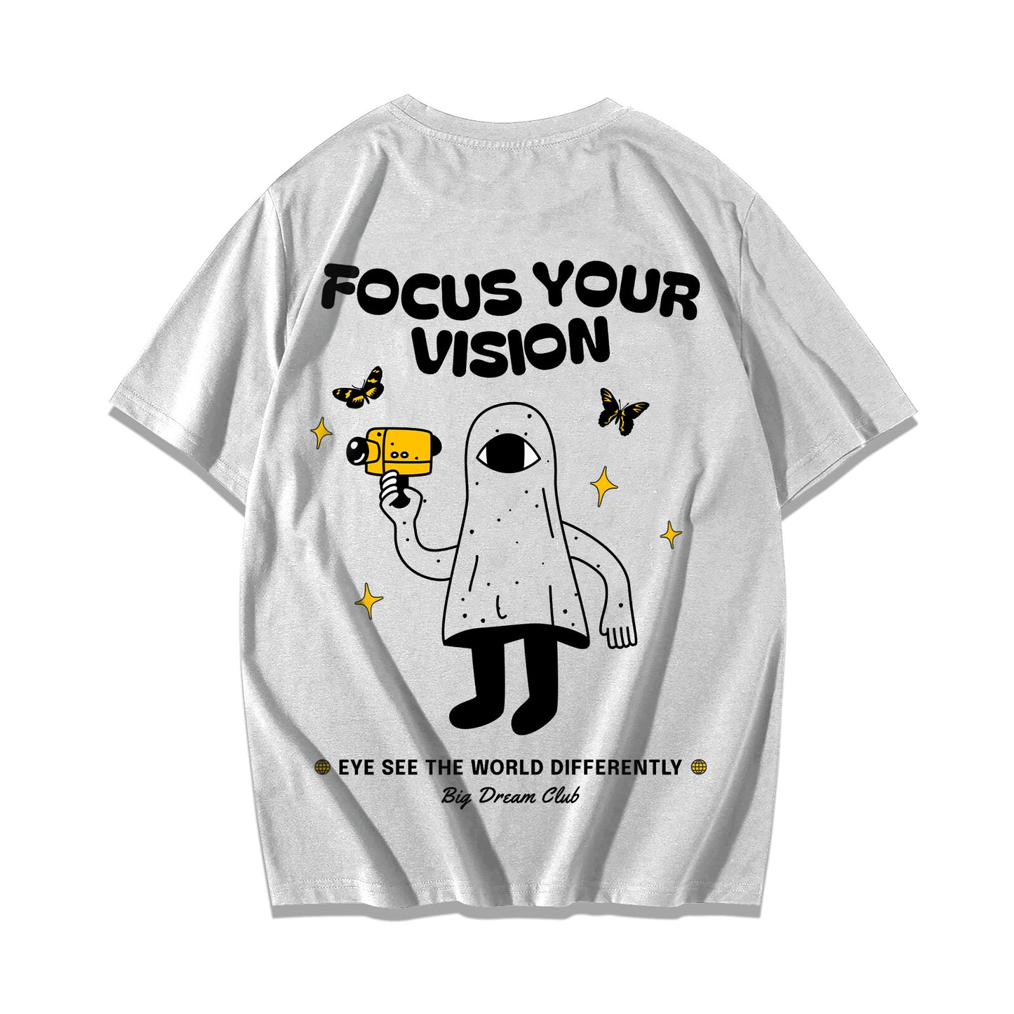 "Focus Your Vision" Oversized T-shirt