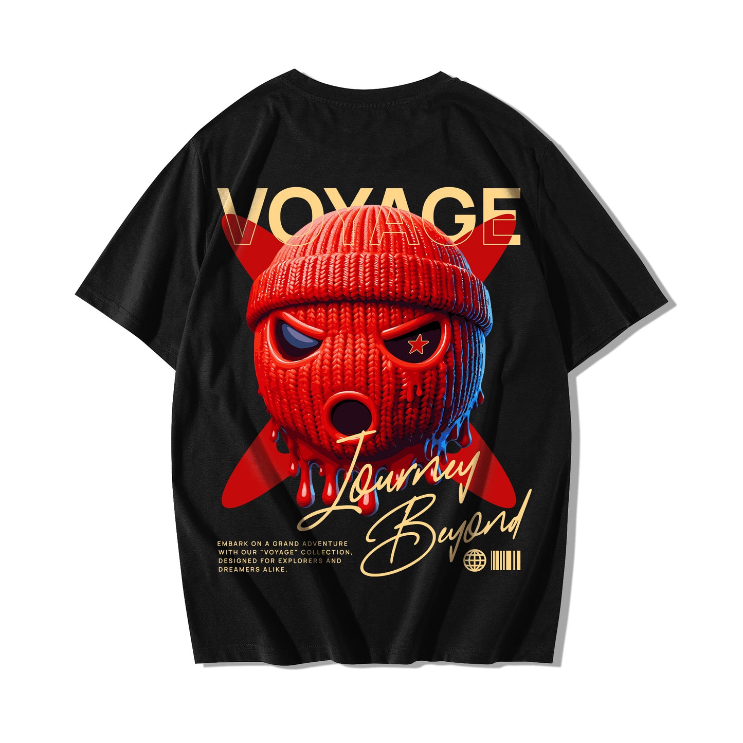 "Voyage Mask" Oversized T-shirt