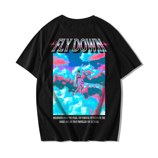 "Fly Down" Oversized T-shirt