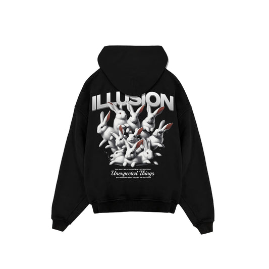 "ILLUSION" Oversized Hoodie