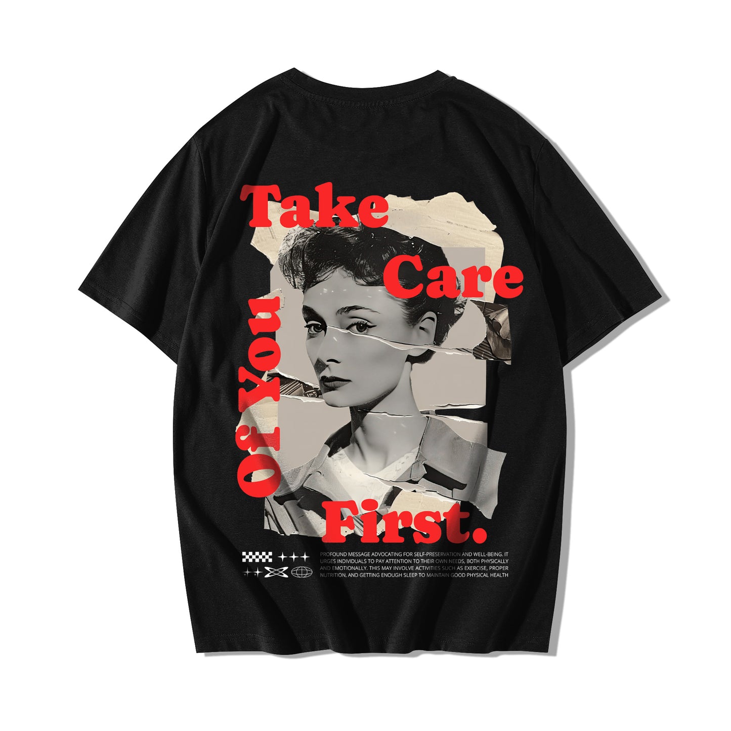 "Take of you first" Oversized T-shirt