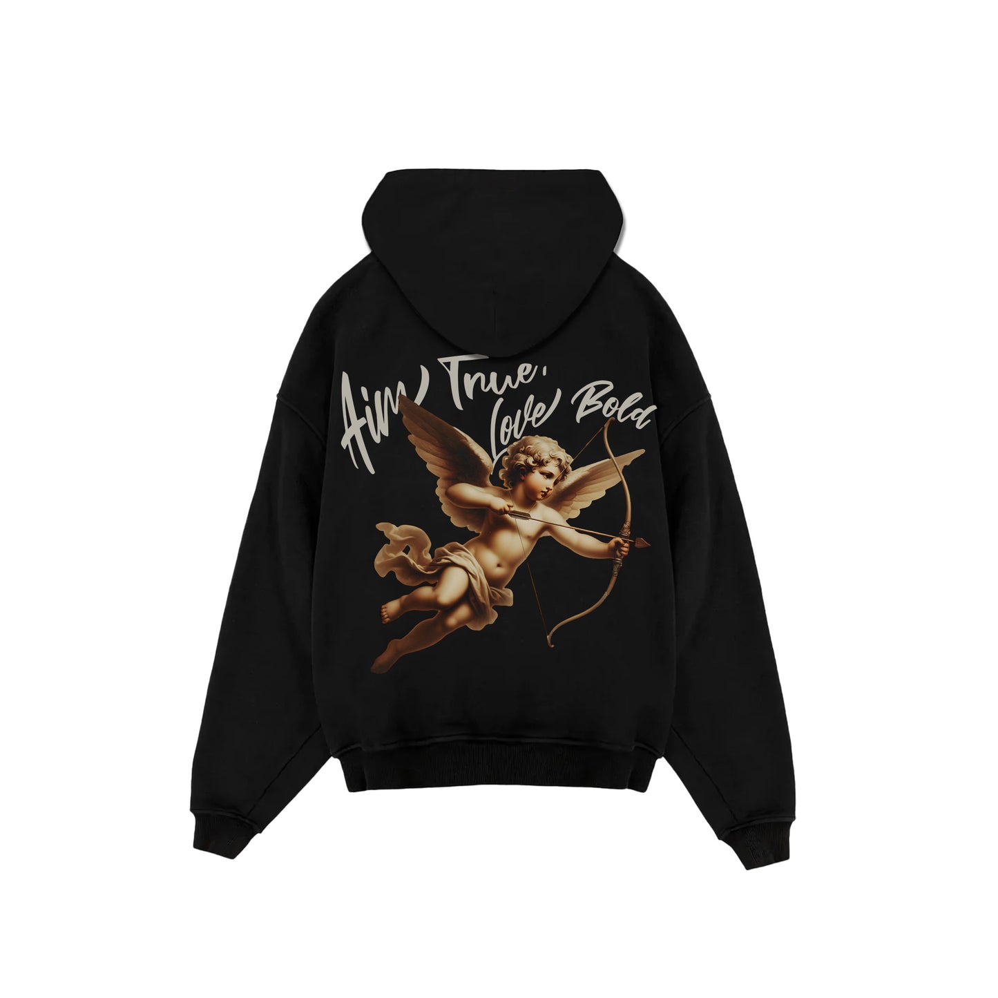 "Aim True, Love Bold" Oversized Hoodie