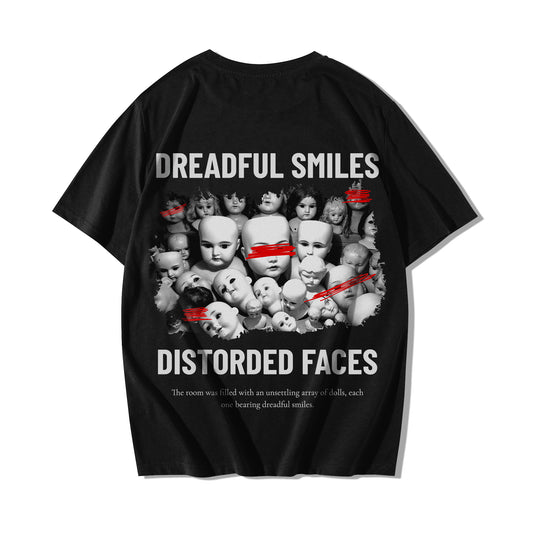 "Dreadful Smiles" Oversized T-shirt