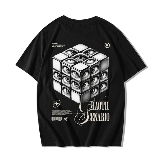 "Chaotic Scenario" Oversized T-shirt