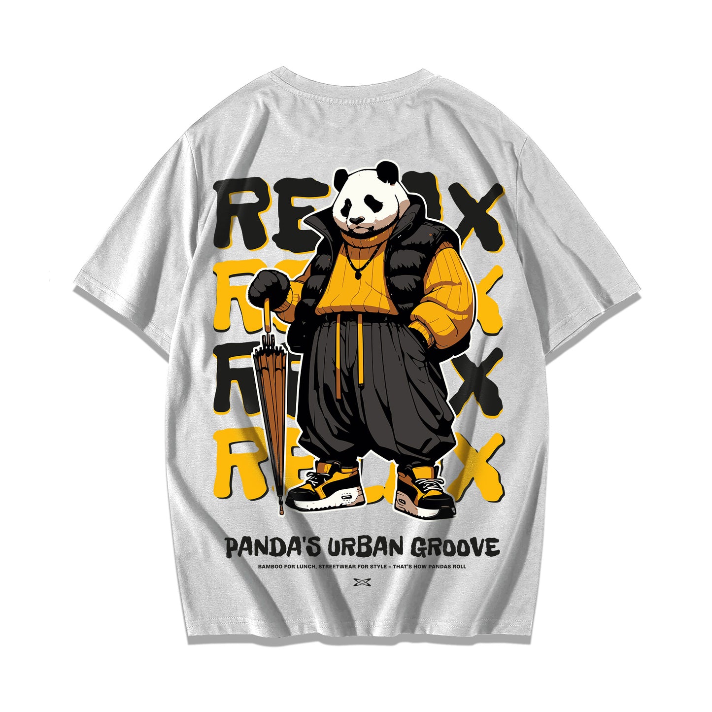 "Relaxing Panda" Oversized T-shirt