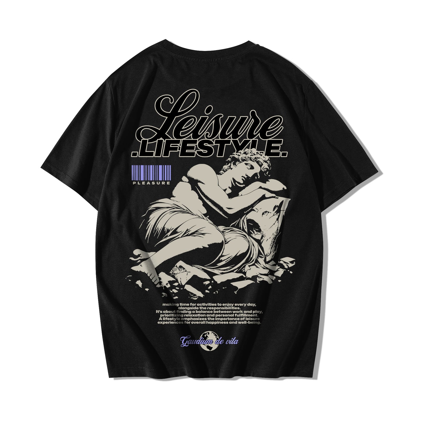 "Leisure Lifestyle" Oversized T-shirt