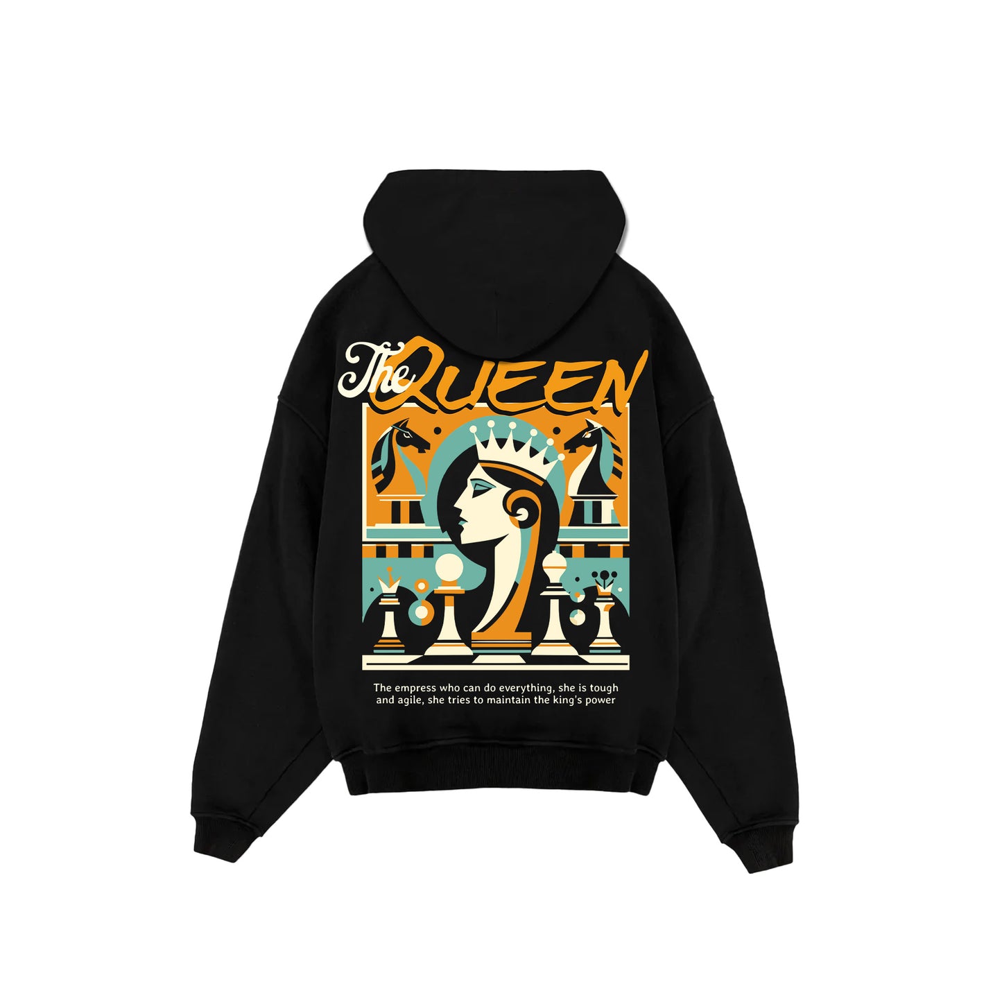 "The Queen" Oversized Hoodie