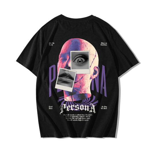 "Face Abstract" Oversized T-shirt