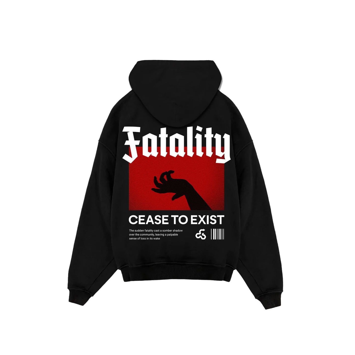 "Fatality" Oversized Hoodie