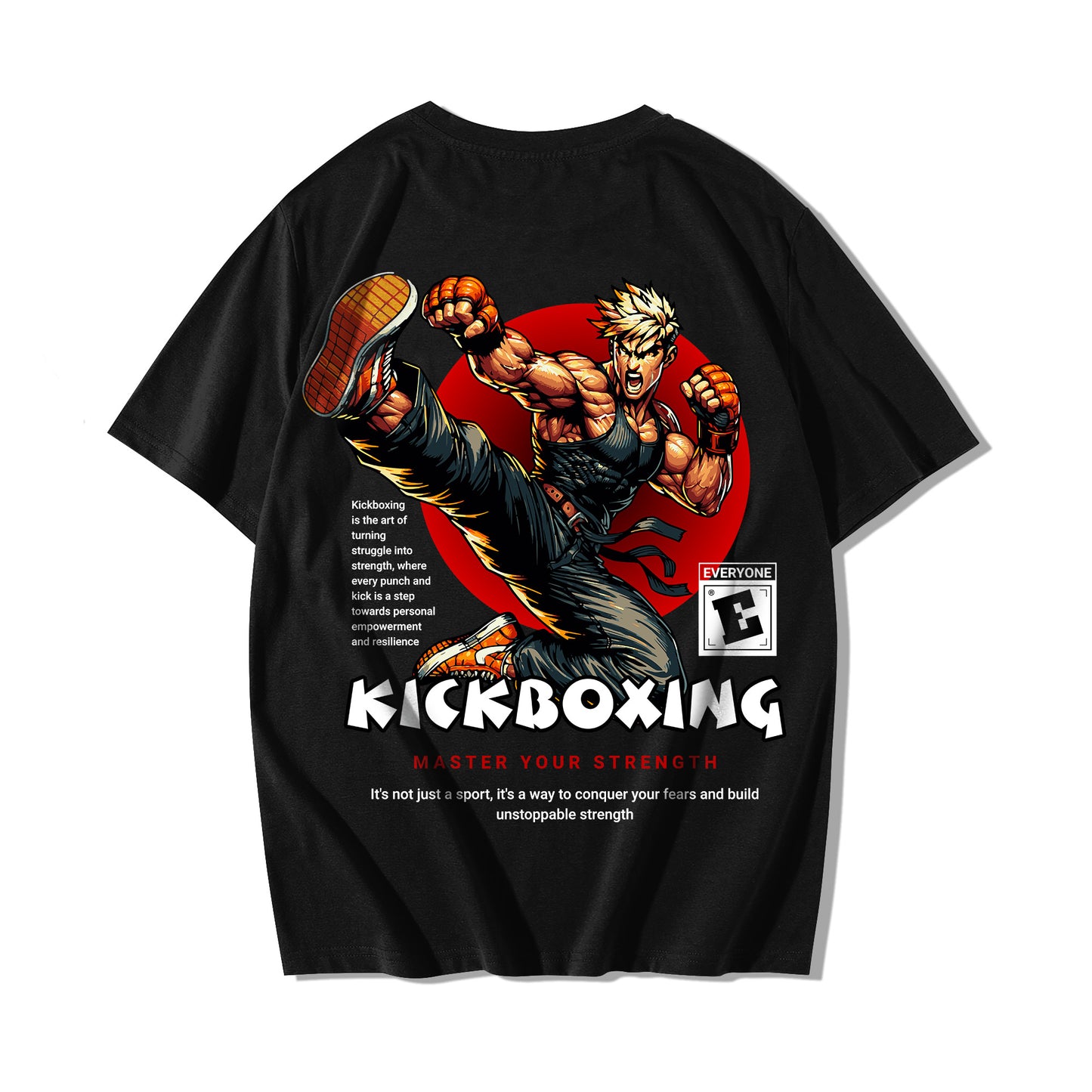 "Kickboxing" Oversized T-shirt