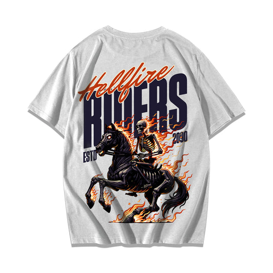 "Hellfire Riders" Oversized T-shirt