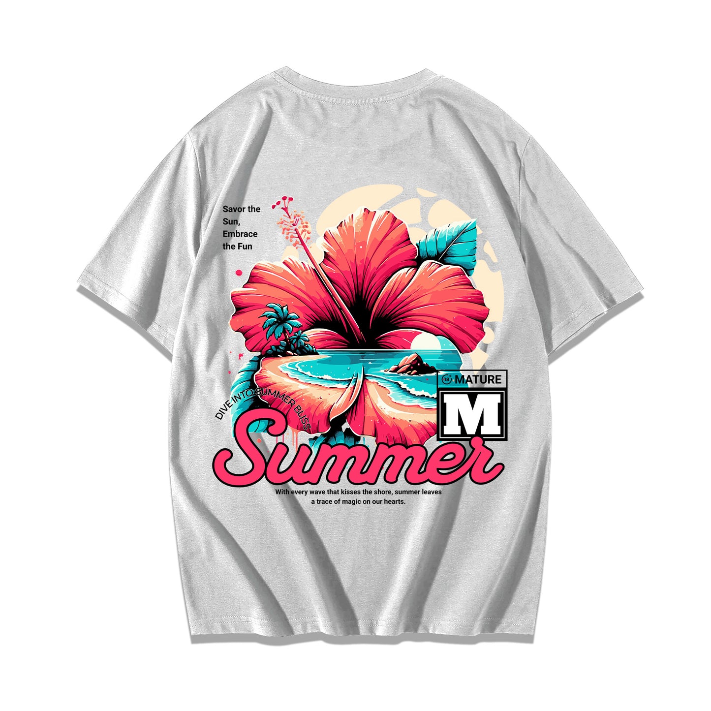 "Summer" Oversized T-shirt