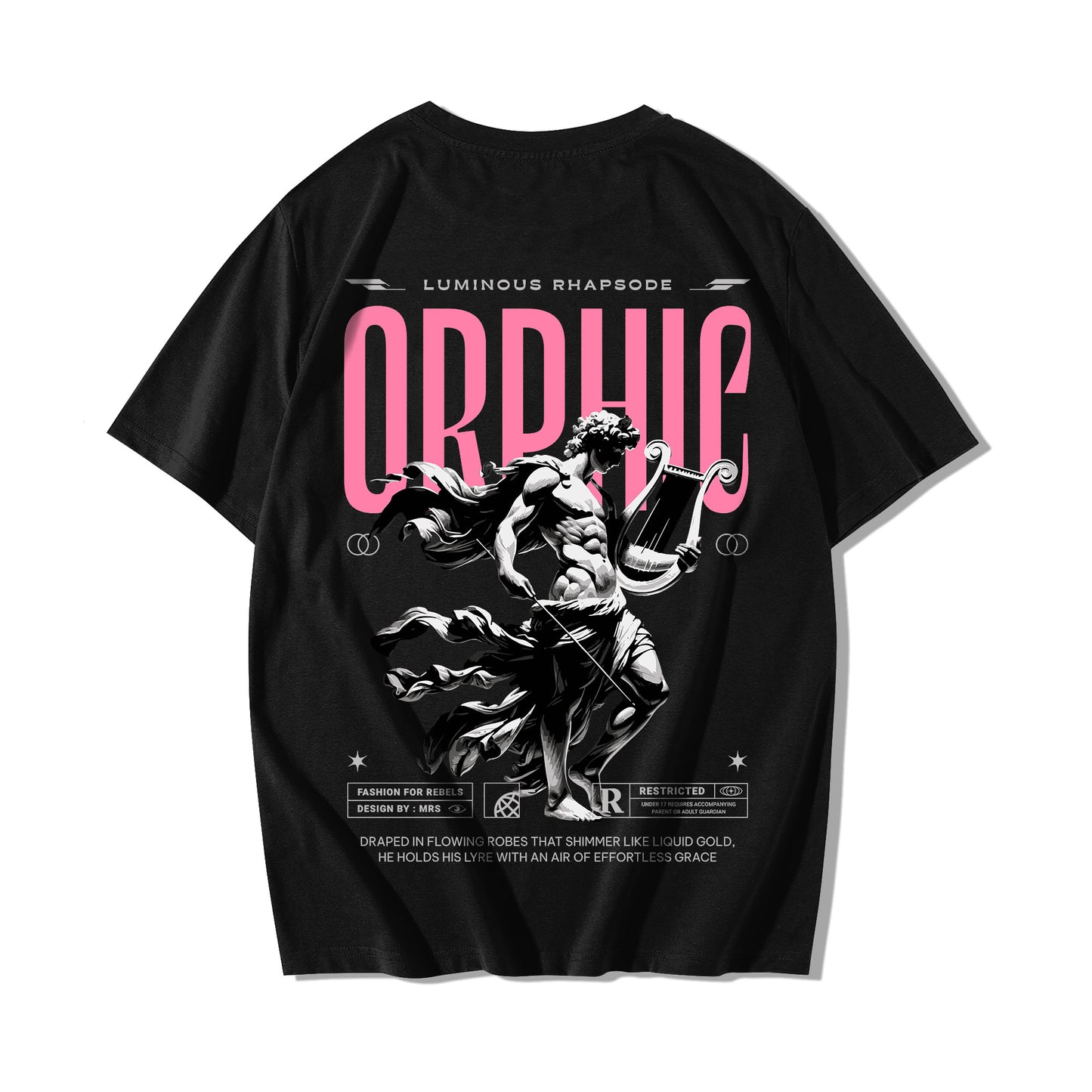 "Orphic Rhapsode" Oversized T-shirt