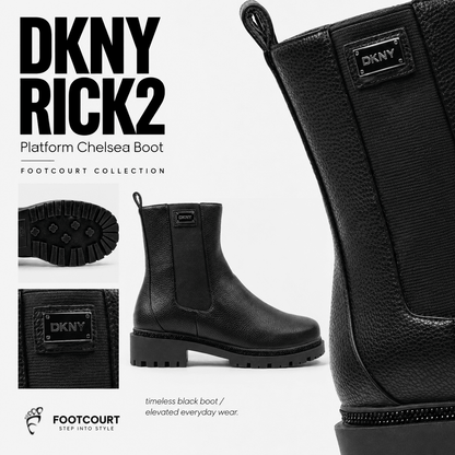 DKNY Rick2 Platform Chelsea Boot — view 8