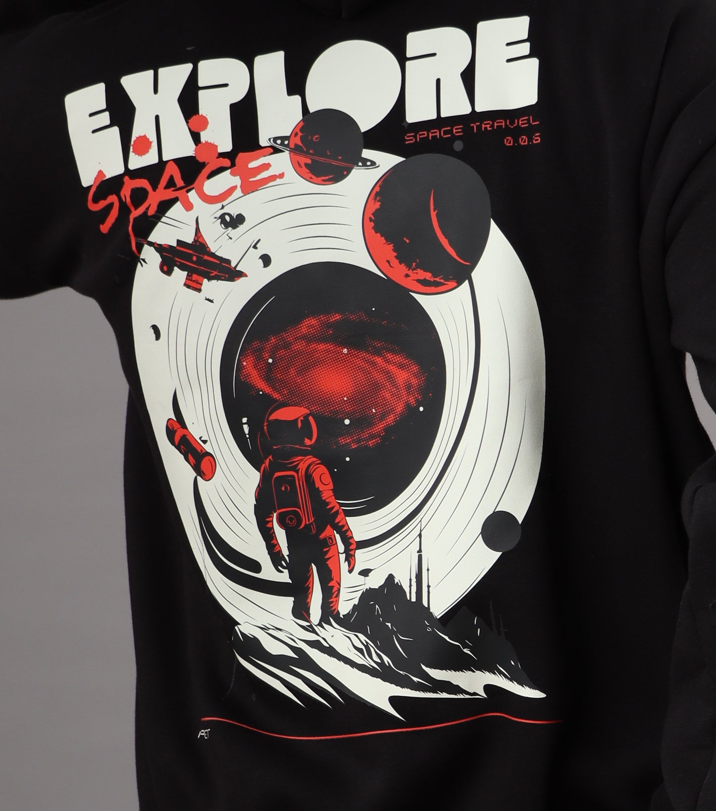 Explore Space Oversized Hoodie