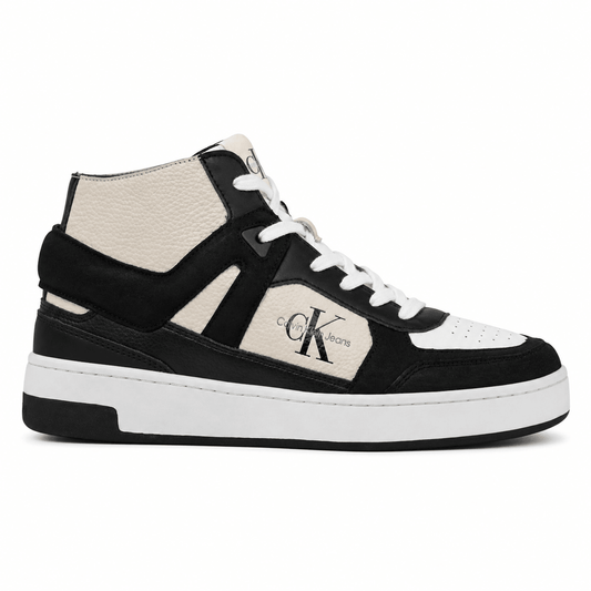 CALVIN KLEIN Basket Cupsole High Mix Ml Fad — view 1