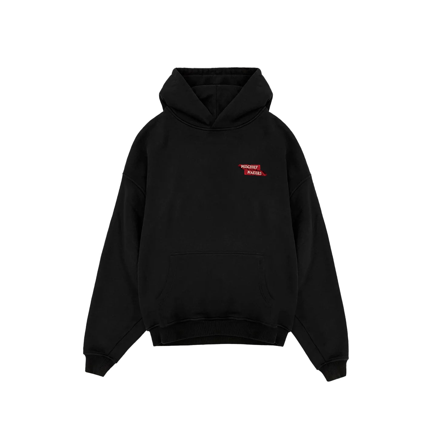 "Black Crime" Oversized Hoodie