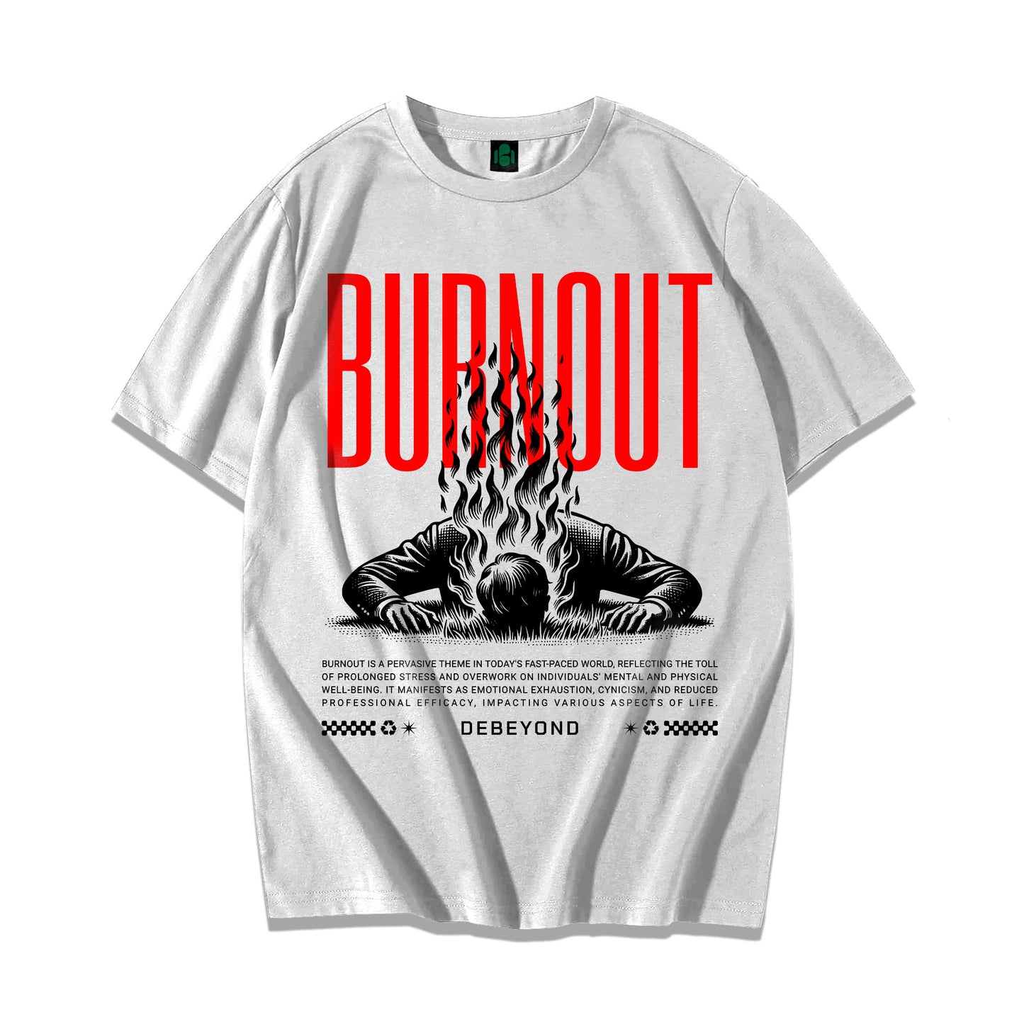 "Burnout " Oversized T-shirt