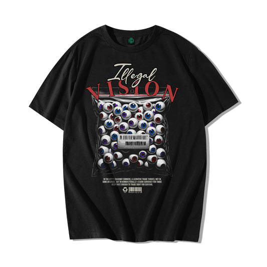 "Illegal Vision" Oversized T-shirt