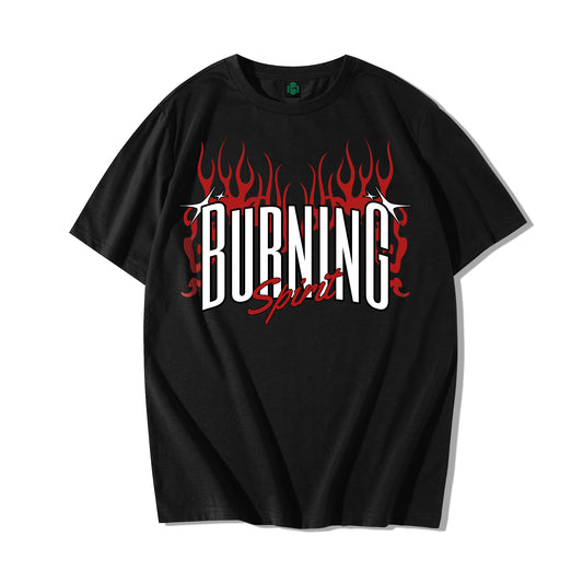 "Burning Spirit" Oversized T-shirt