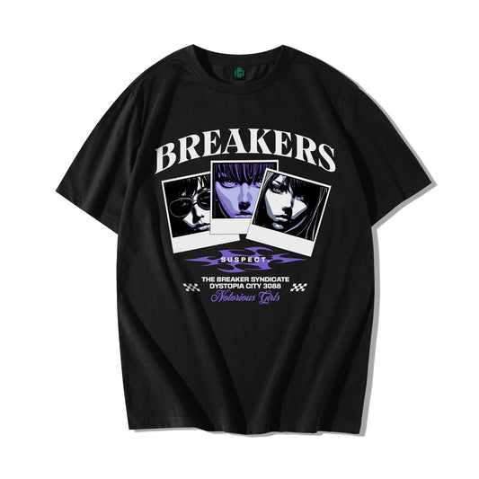 "BREAKERS" Oversized T-shirt