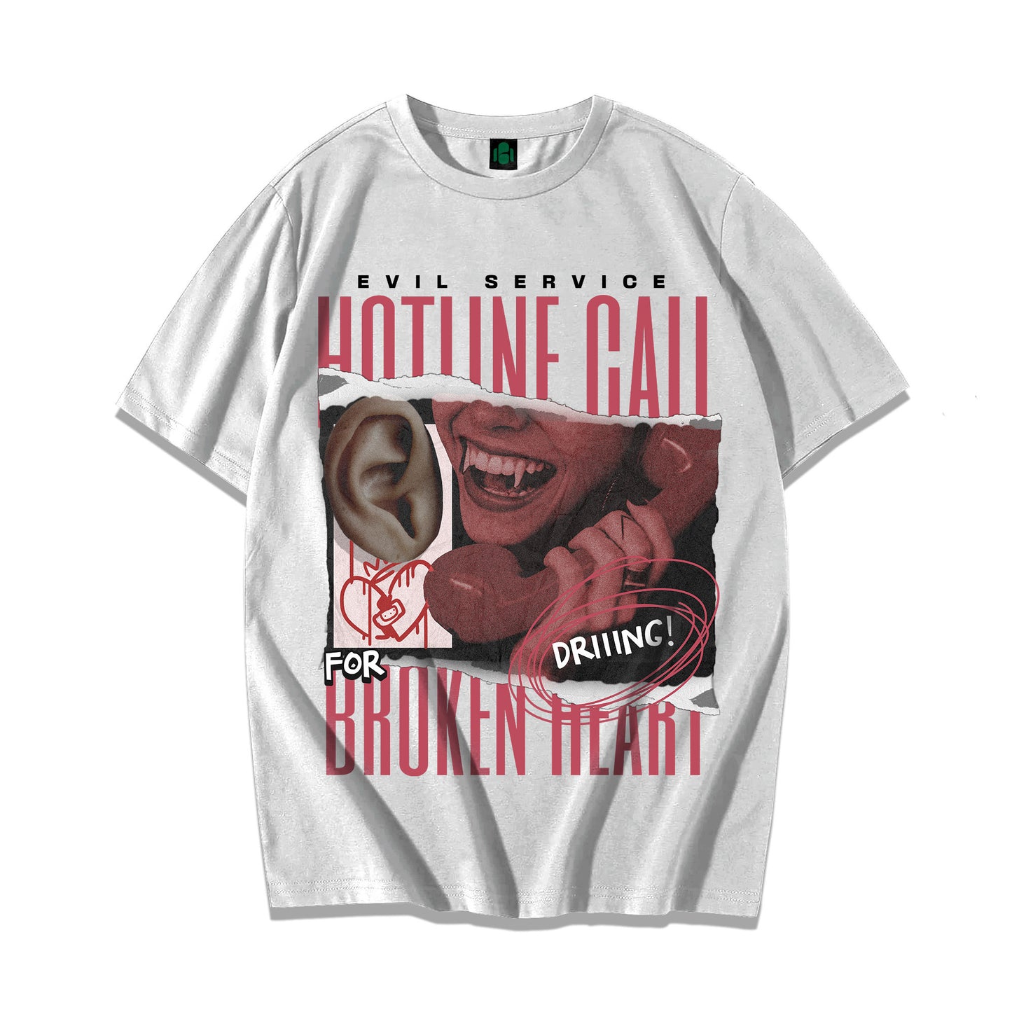 "HOTLINE CALL" Oversized T-shirt