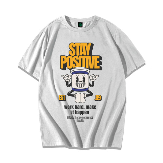 "Stay Positive " Oversized T-shirt