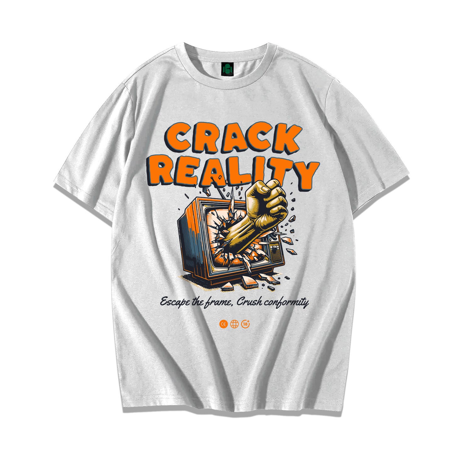 "Crack Reality" Oversized T-shirt