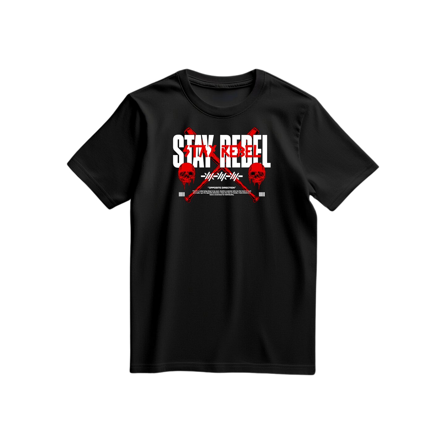 "Stay Rebel" T-shirt