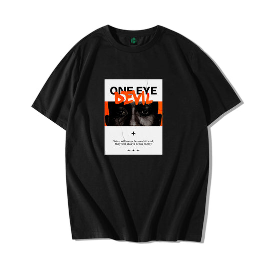 "One Eye Devil" Oversized T-shirt