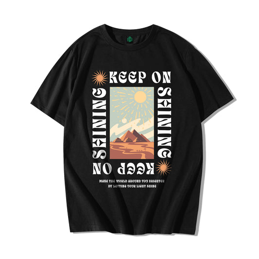 "Keep on Shining" Oversized T-shirt