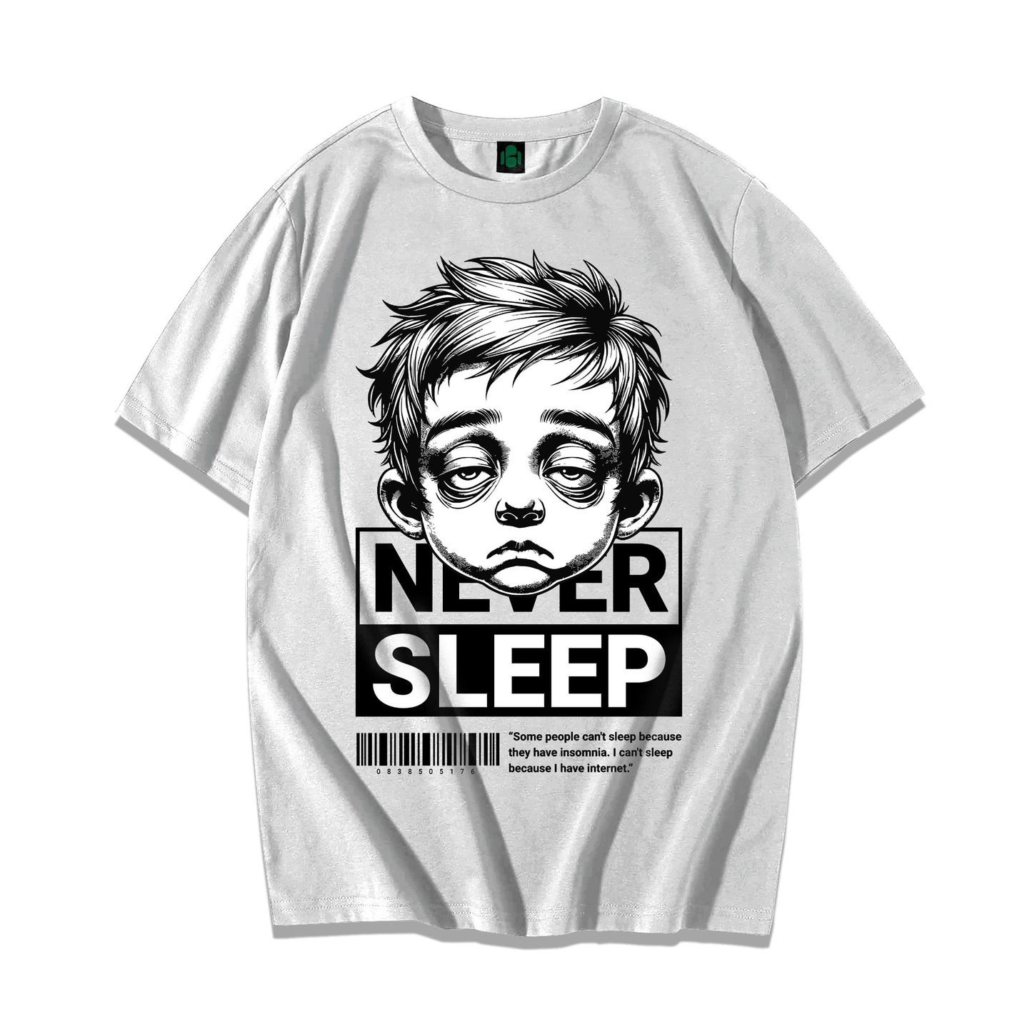 "Never Sleep" Oversized T-shirt