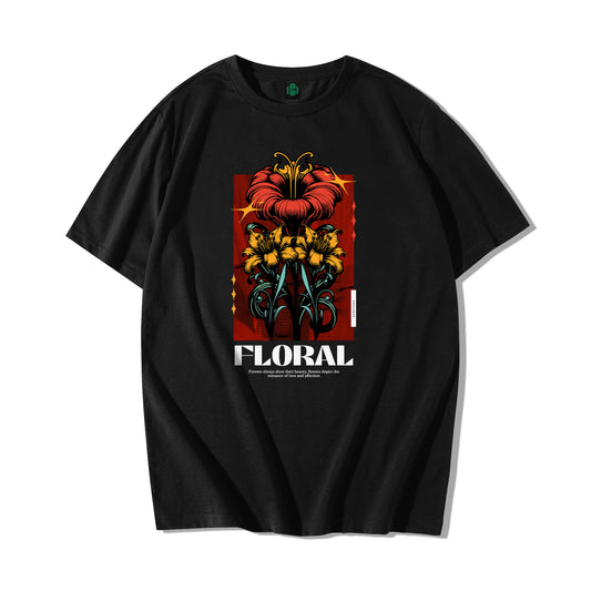 "Floral" Oversized T-shirt