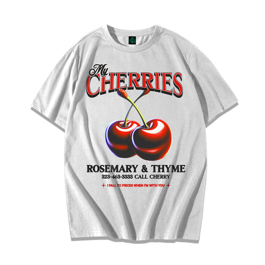 "Cherry " Oversized T-shirt