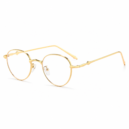 Studio cover — Round Metal-Frame Glasses