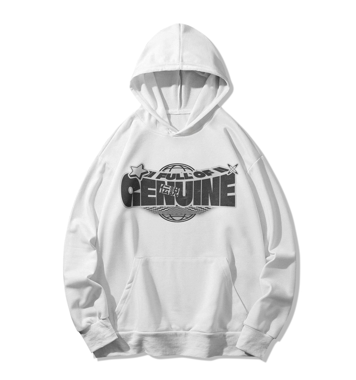 Streetwear Genuine Oversized Hoodie