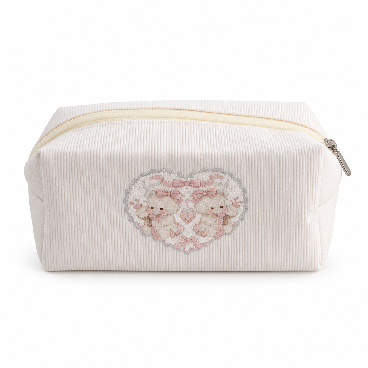 Studio cover — Embroidered Makeup Bag