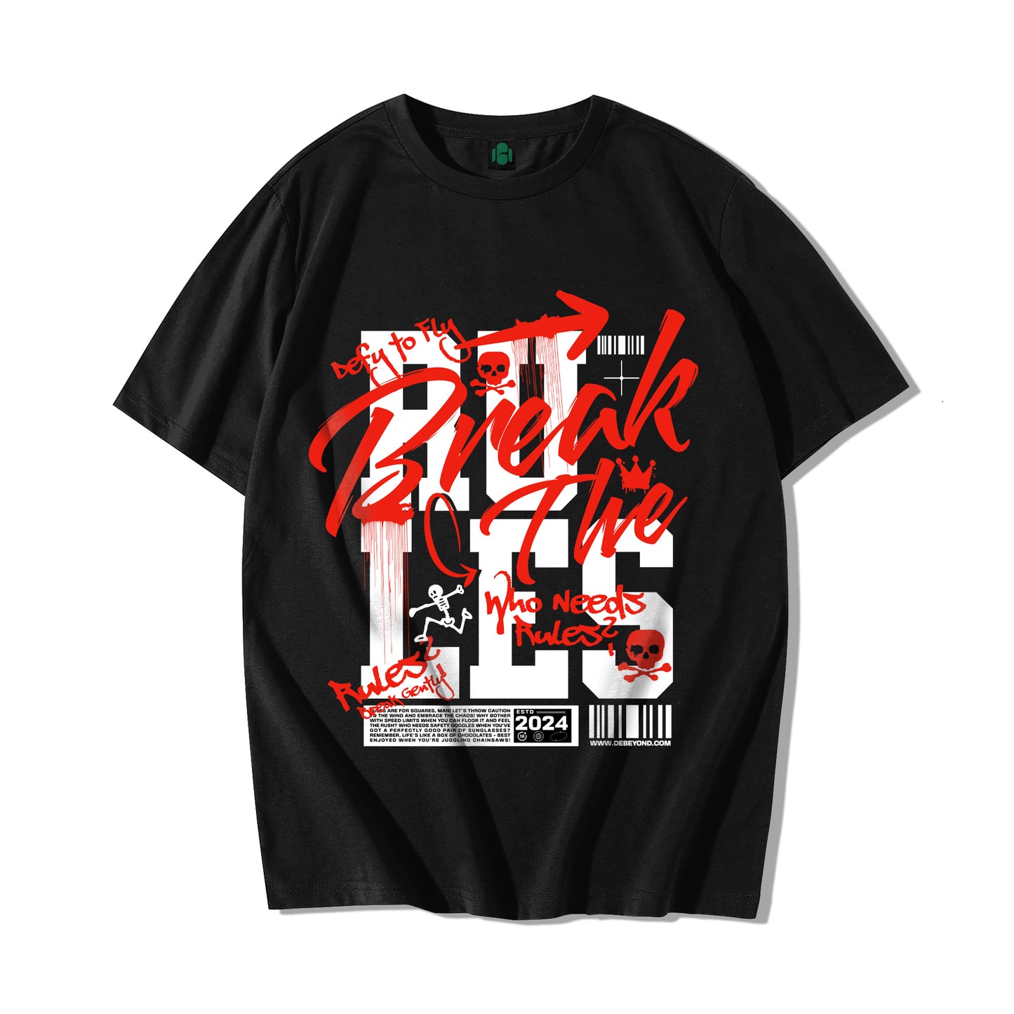 "Break the rules" Oversized T-shirt