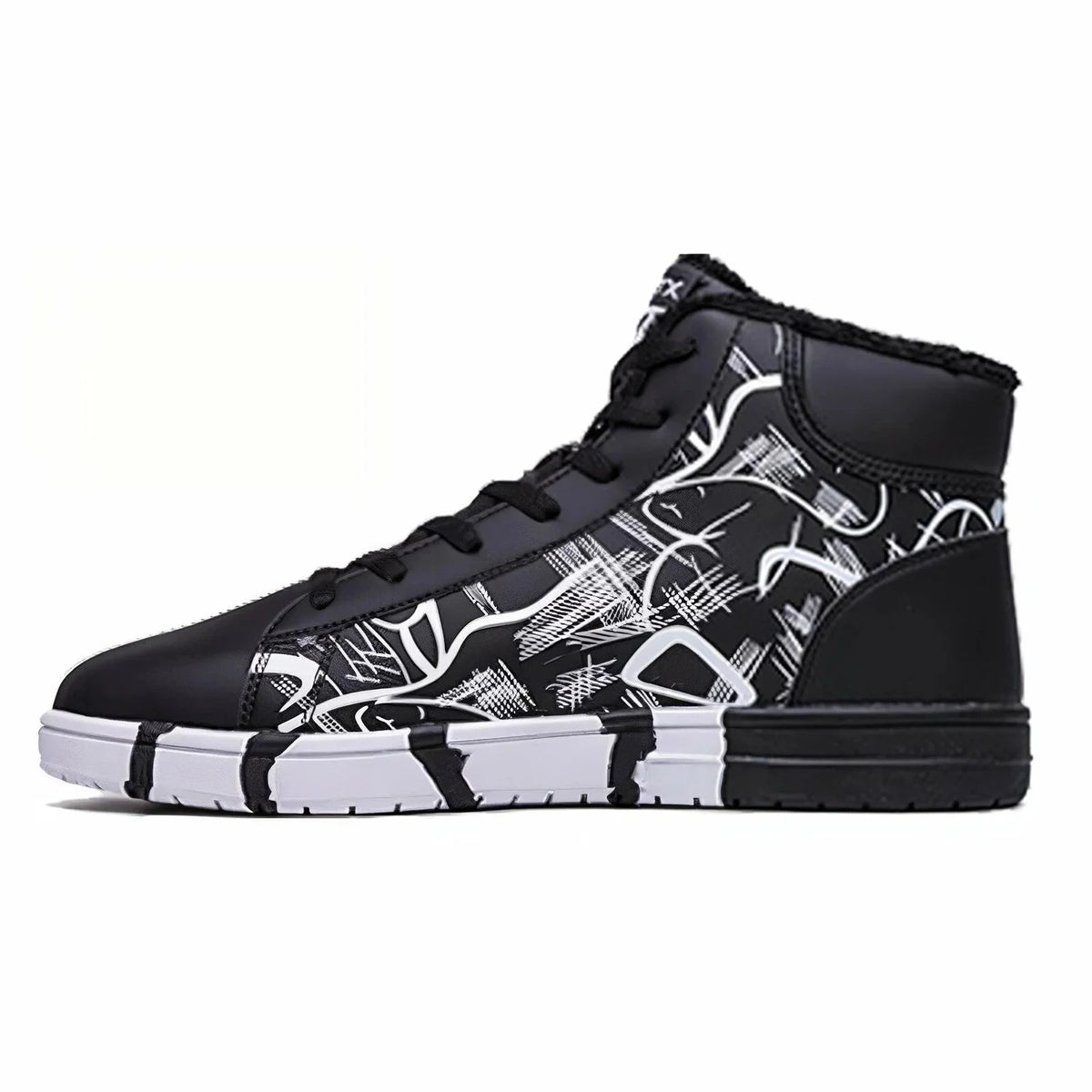 XTEP High-Top Skateboarding Shoes — view 2