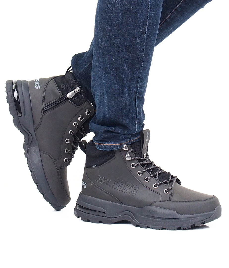 Dockers men's zippered winter ankle boots - black — view 4