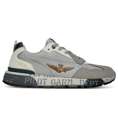 AERONAUTICA Militare F35A Men's sneakers GREY — view 1